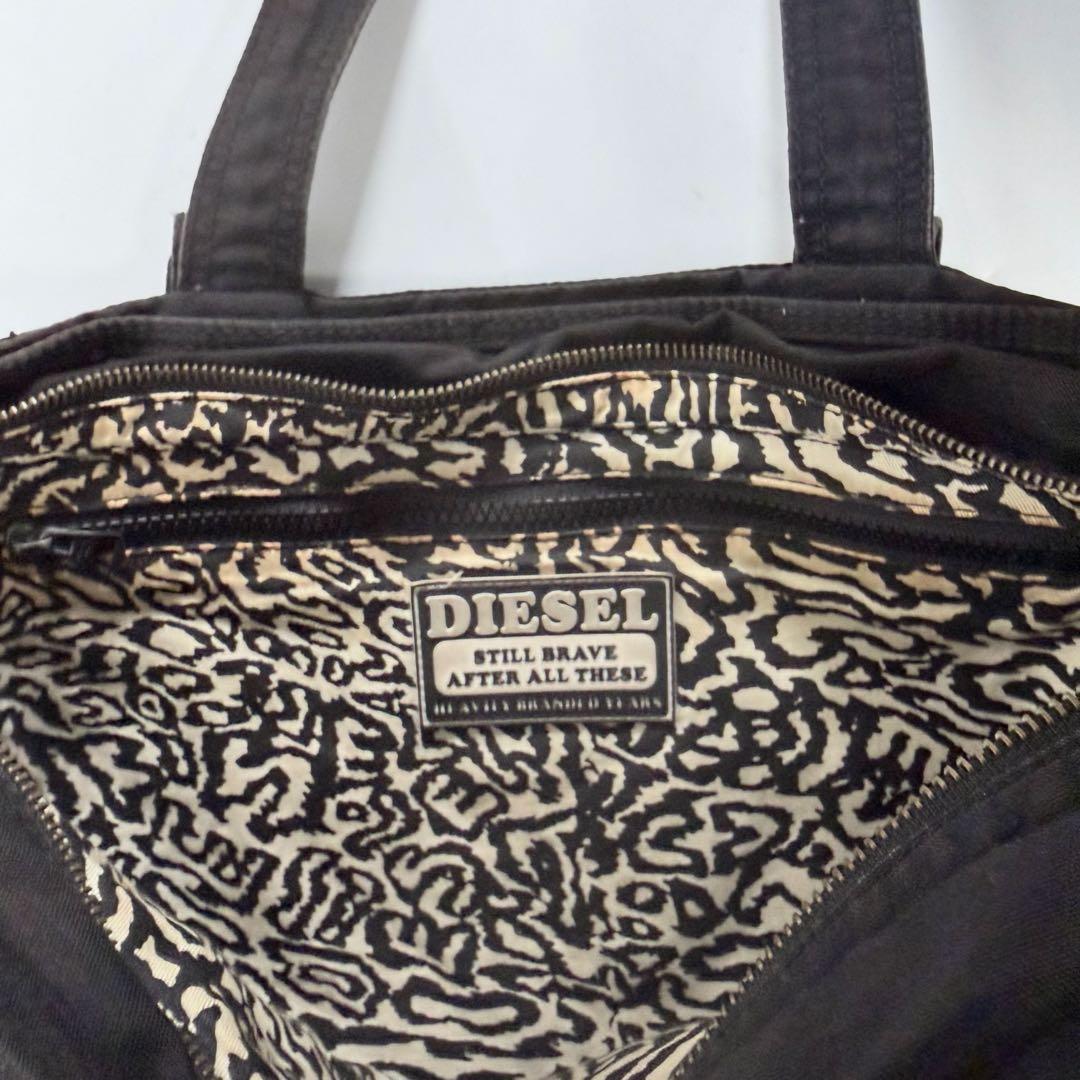 ニコ♡ DIESEL archive l logo handbag