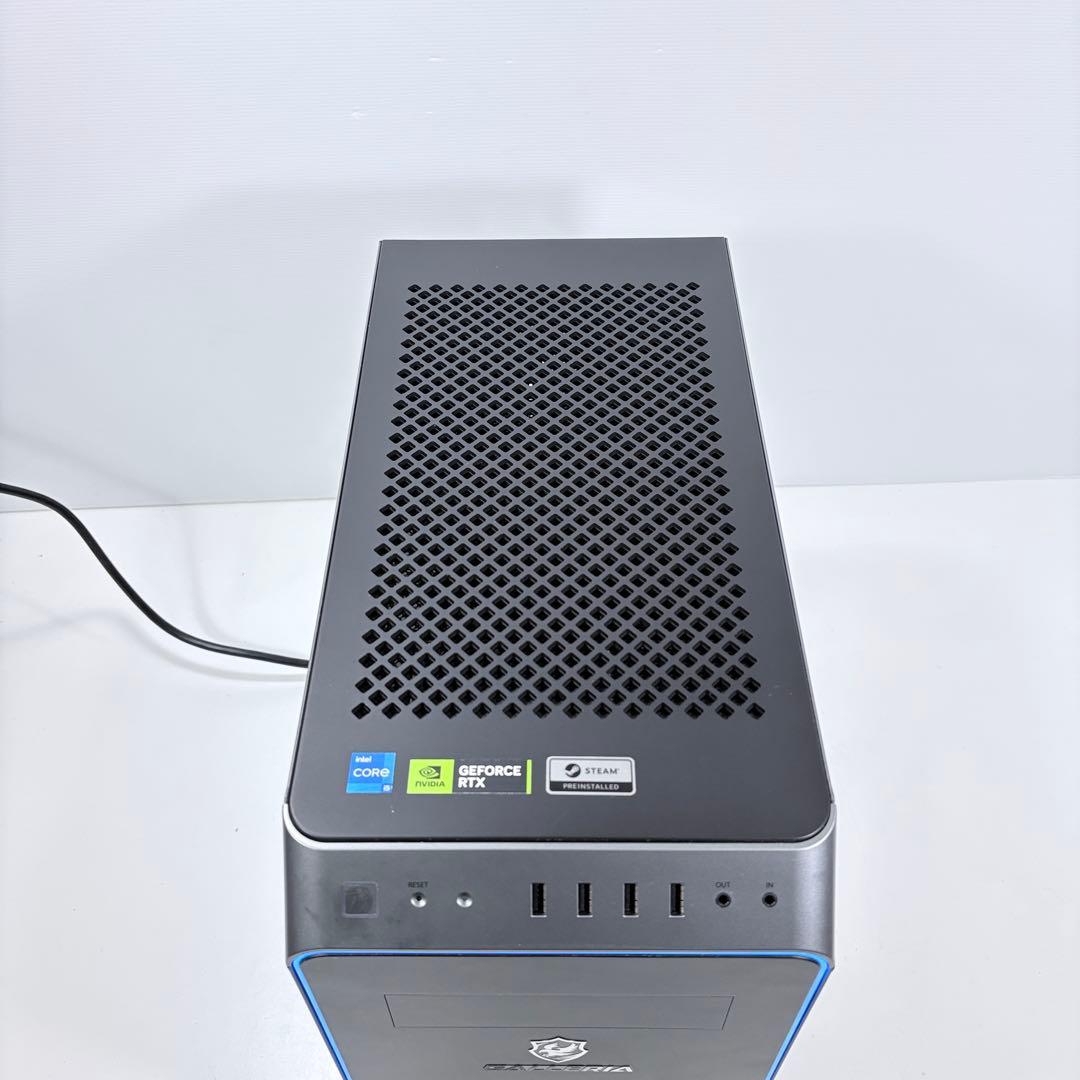 2024年製 ゲーミングPC i5 14400F RTX4060Ti ガレリア