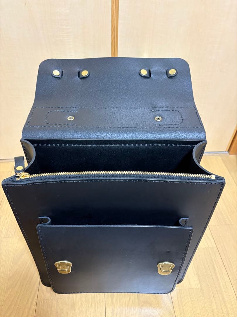 MOTI MOTI　質実剛健2wayショルダーバッグ ブラック