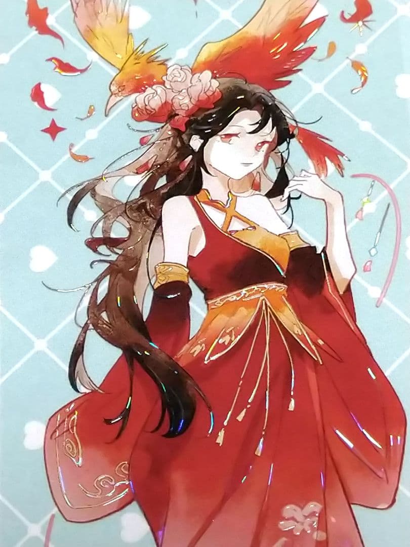 J966＃祈愿雍和(贝壳光)YR原创切り売り海外人物マステ女の子