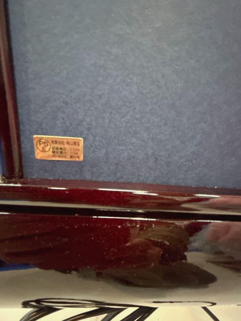 ひな人形セット 5体 赤と黒