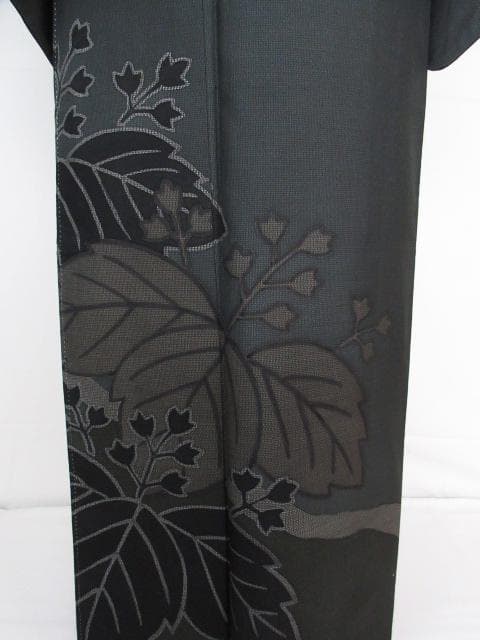 未着用に近い！美品＊７マルキ＊本場大島紬＊インパクト大＊訪問着＊１６７ｃｍ裄６５