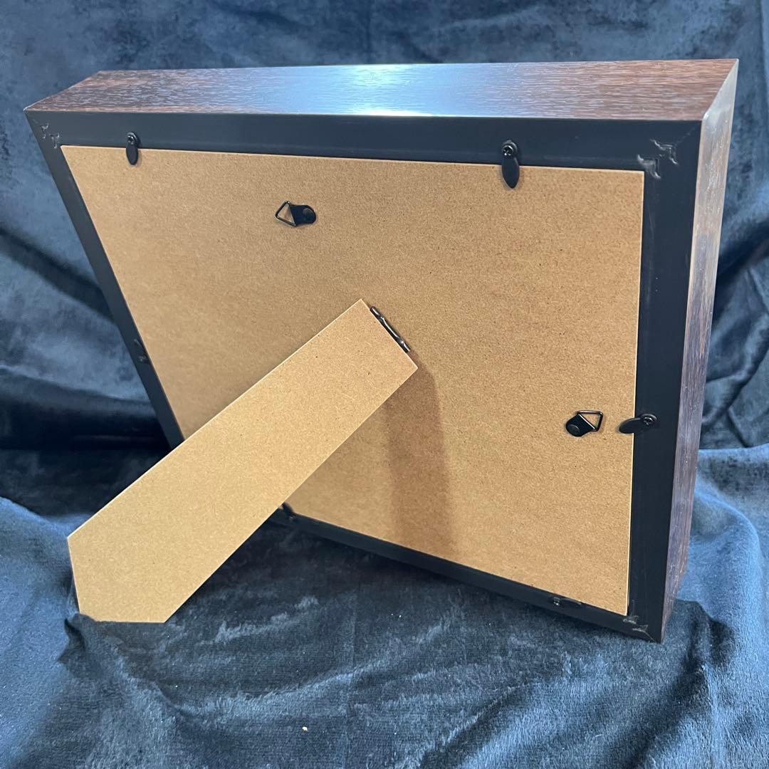 【美品】昆虫標本 甲虫 オブジェ 標本フレーム 木製 インテリア　カブトムシ