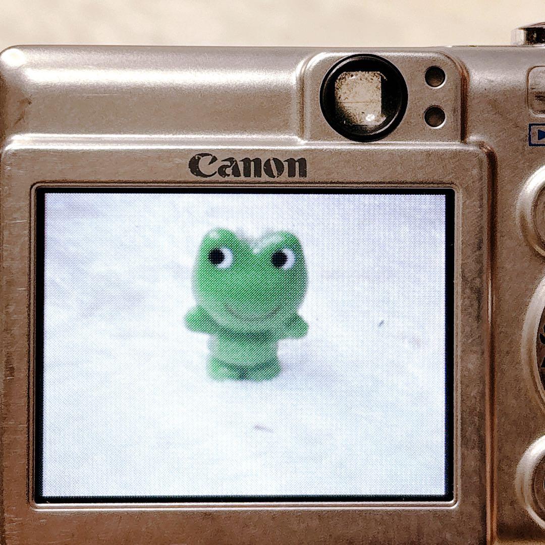 【人気】Canon IXY DIGITAL55シルバーコンデジカメラ女子オールド