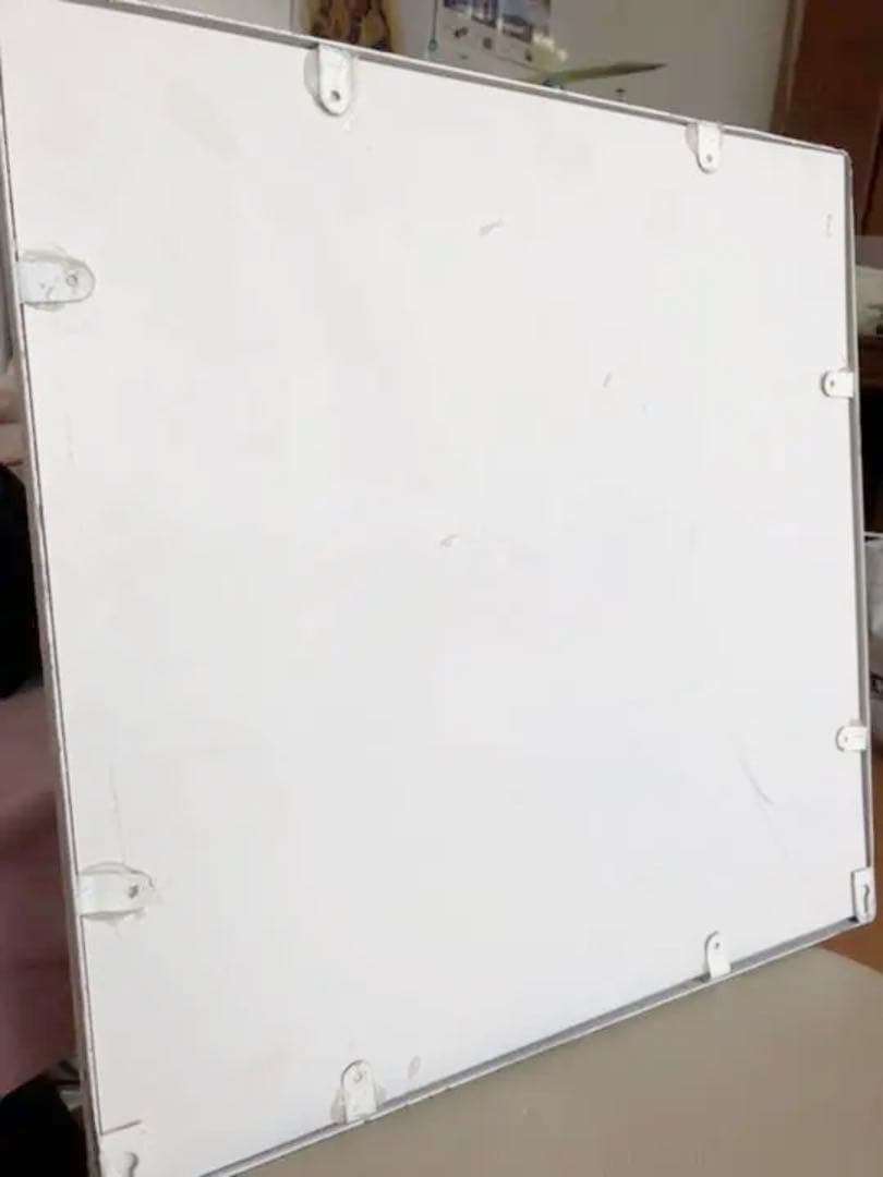 アンティーク風　アイアン飾りウォールミラー