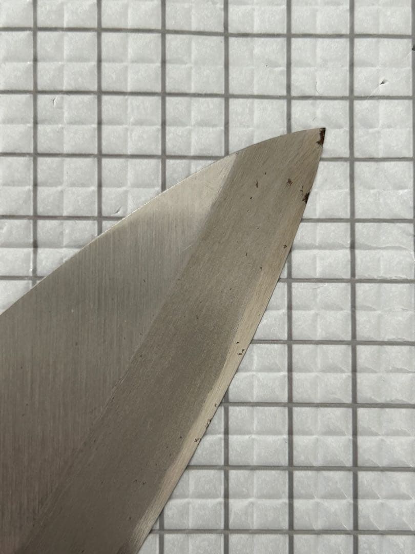 出刃 包丁 出刃包丁 165mm 安来鋼青紙２号 朴丸柄