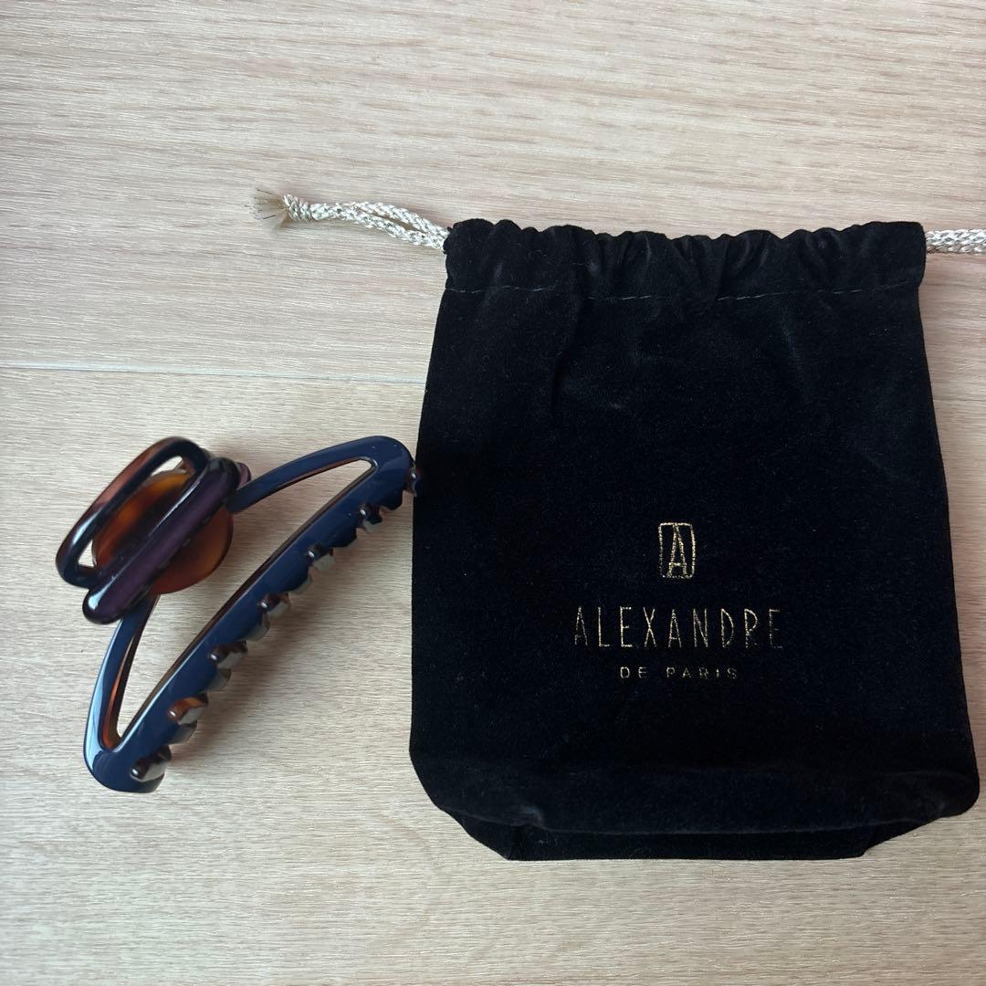 【ALEXANDRE DE PARIS 】ヘアクリップ Mサイズ