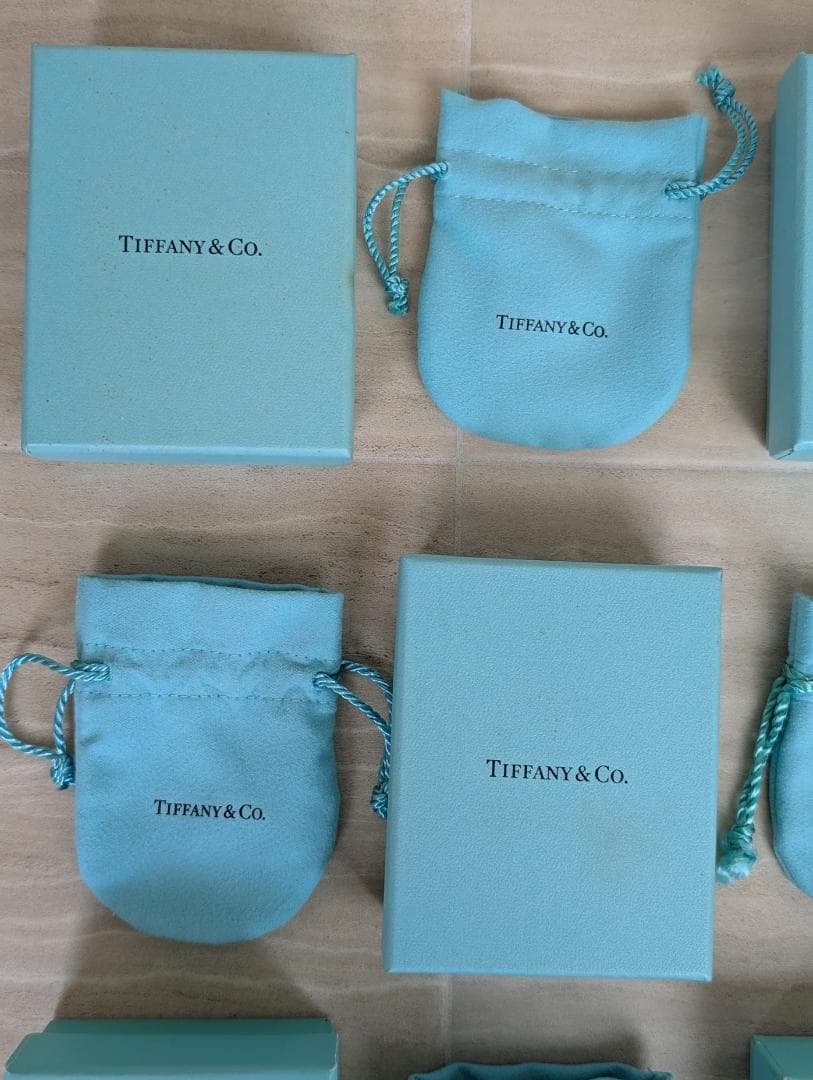 まとめ売り　ティファニー　Tiffany&Co.　空箱　巾着袋　ポーチ　セット