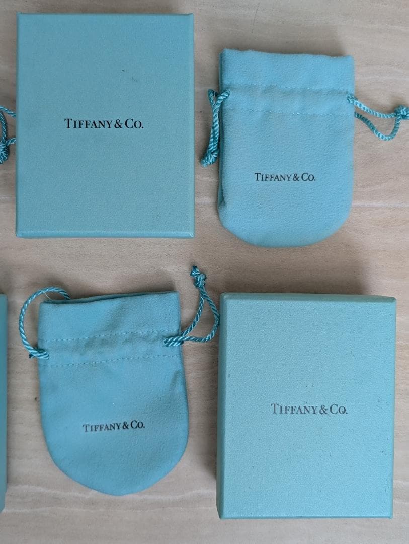 まとめ売り　ティファニー　Tiffany&Co.　空箱　巾着袋　ポーチ　セット