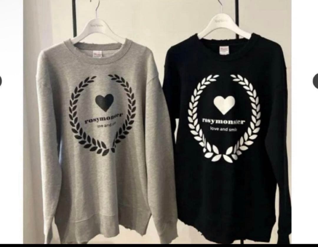 ロージーモンスター　ロゴスウェット