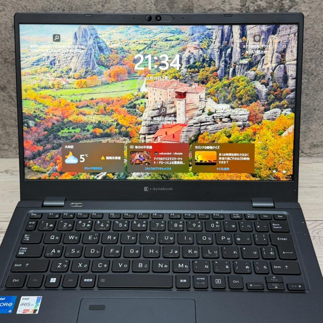 バッテリー良好 G83HU【11世代i5＆16GB】軽量＆高性能 ノートパソコン