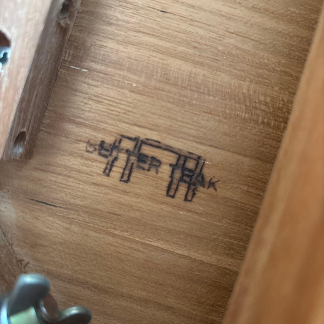 チーク　無垢　机　デスク　Better Teak 一人暮らしに 北欧