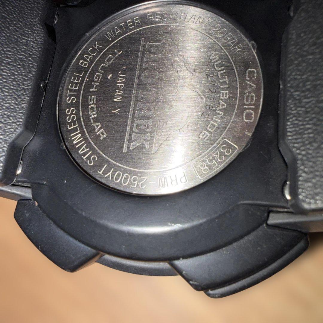 時計 CASIO PRO TREK PRW-2500YT