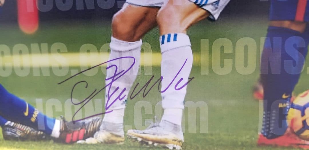 ICONS　メッシ　クリスティアーノ・ロナウド　直筆サイン　フォトグラフ　写真