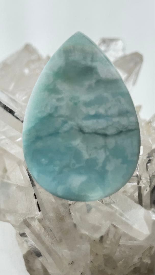 ラリマー涙型ルース