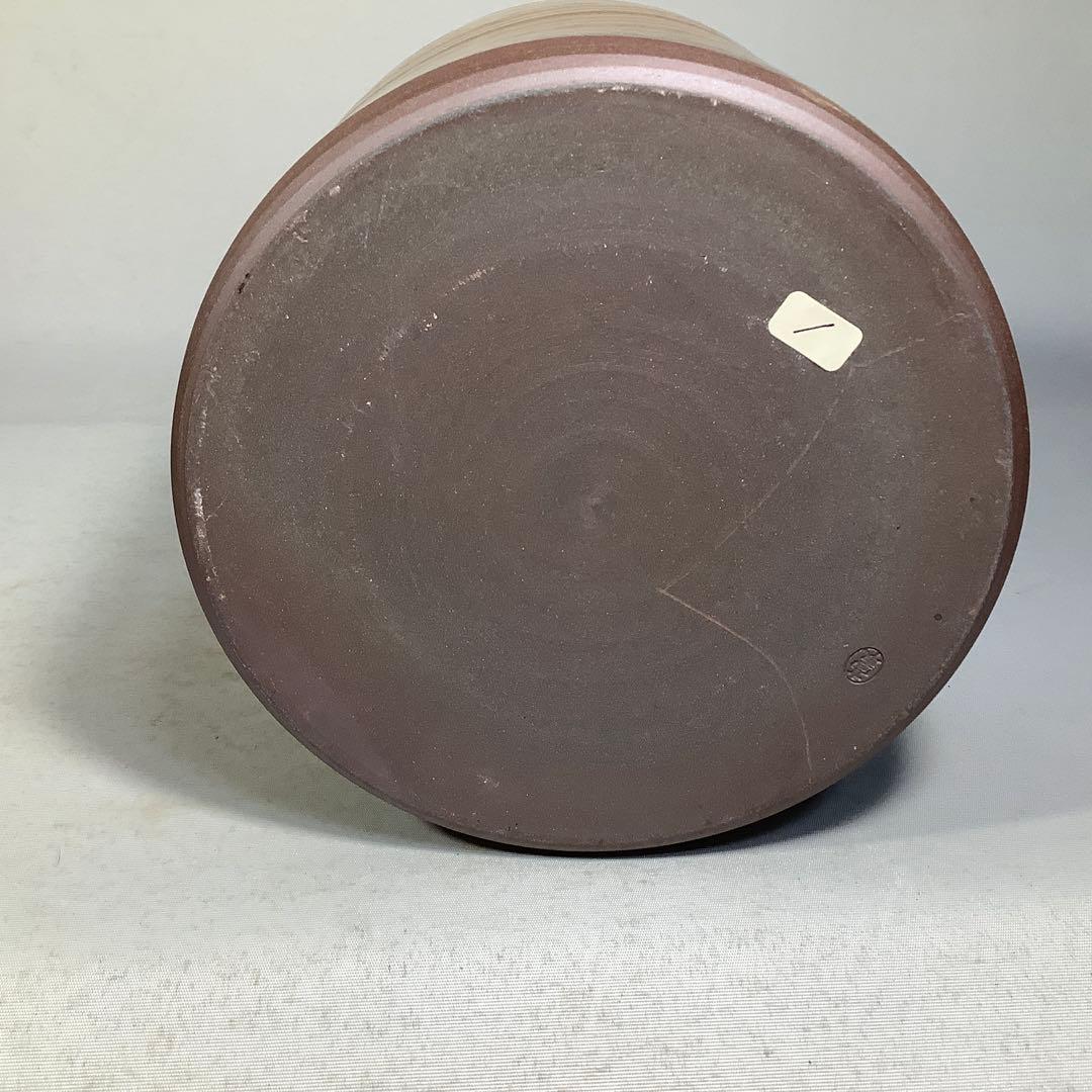 高取焼　高取一重口水指　13代　高取八仙　茶道具　送料無料