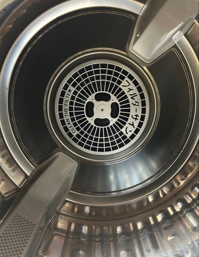 【美品】パナソニック 衣類乾燥機 5.0kg ツイン2温風NH-D503-W