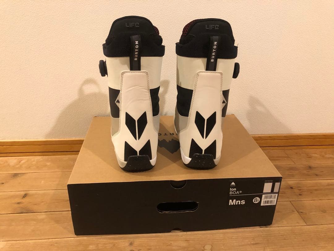 ★希少★ ホワイト Burton Ion Boa 26.5cm アイオン