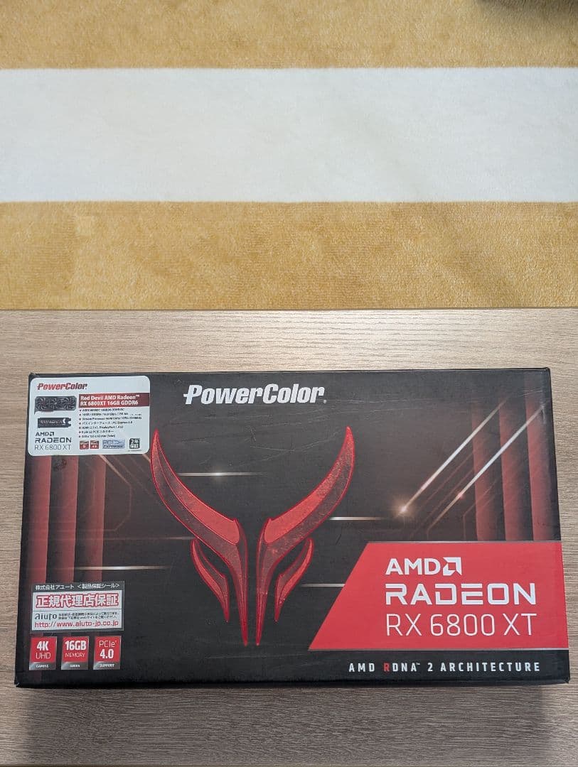 【ほぼ未使用】Red Devil AMD Radeon™ RX 6800 XT