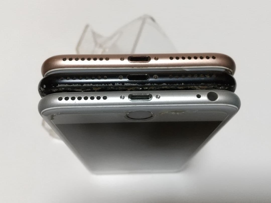 iPhone 6, 7, 8 Plus 3台セット ジャンク