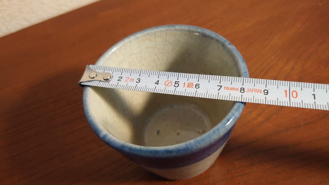 古九谷　古伊万里　九谷焼　染付　若杉窯　李朝　古玩　古染付　１客