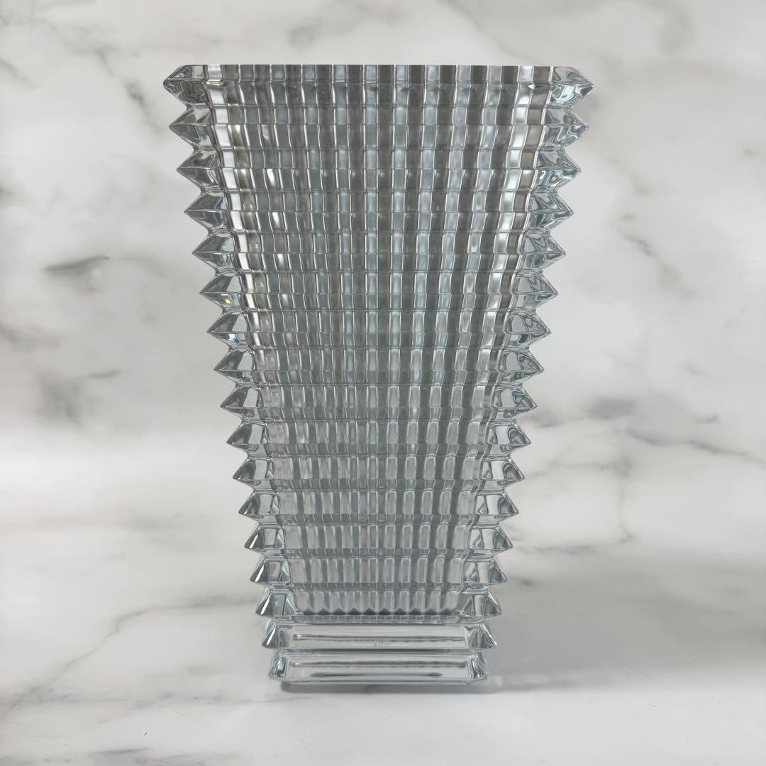 新品未使用 Baccarat バカラ アイ ベース スクウェア L シルバー