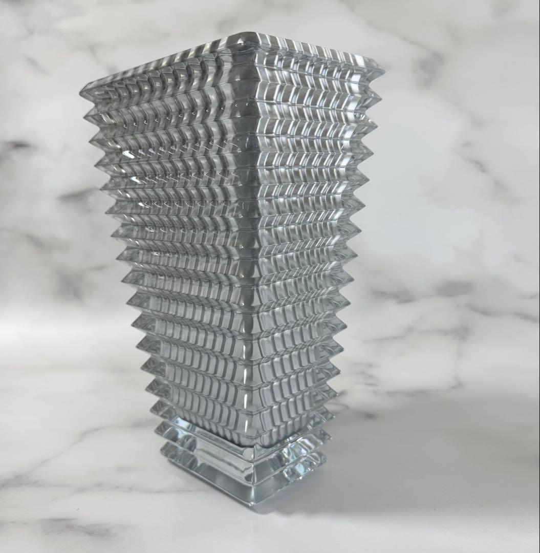 新品未使用 Baccarat バカラ アイ ベース スクウェア L シルバー
