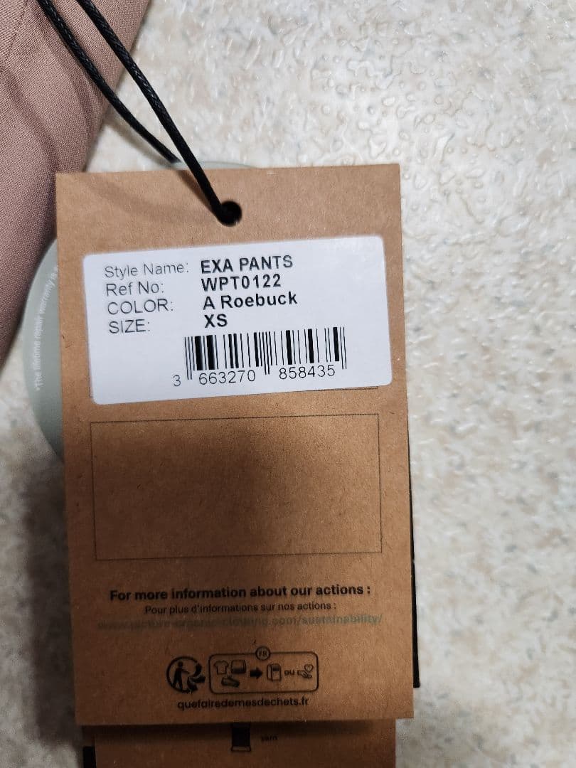 24-25 PICTURE EXA PNT, XS サイズ