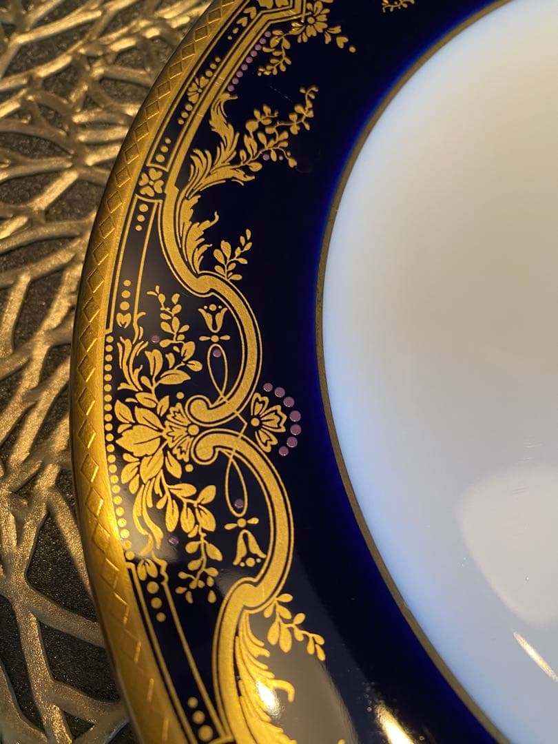 Noritake 金彩中皿5枚