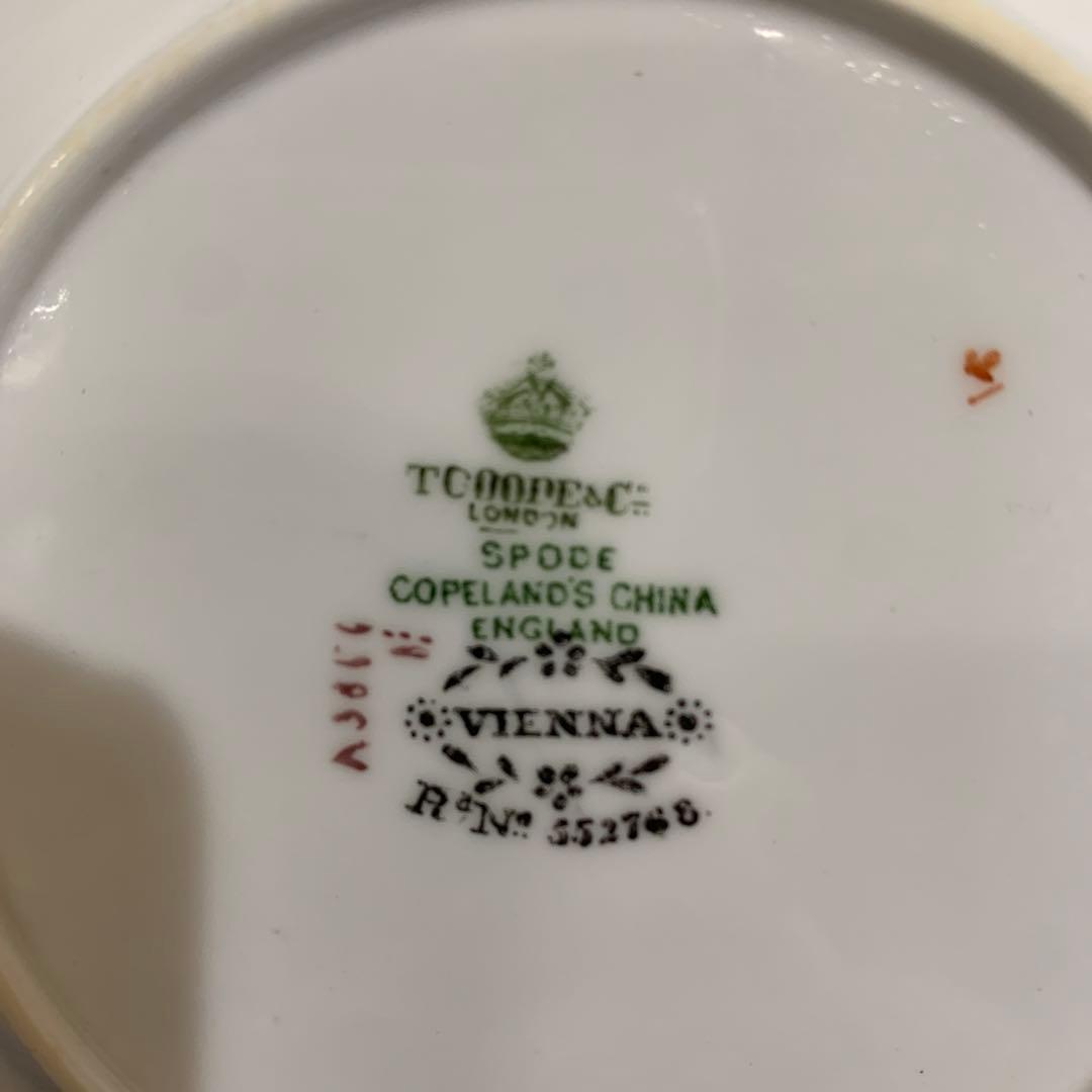 アンティーク食器 Copeland Spode コープランド・スポード 鳥