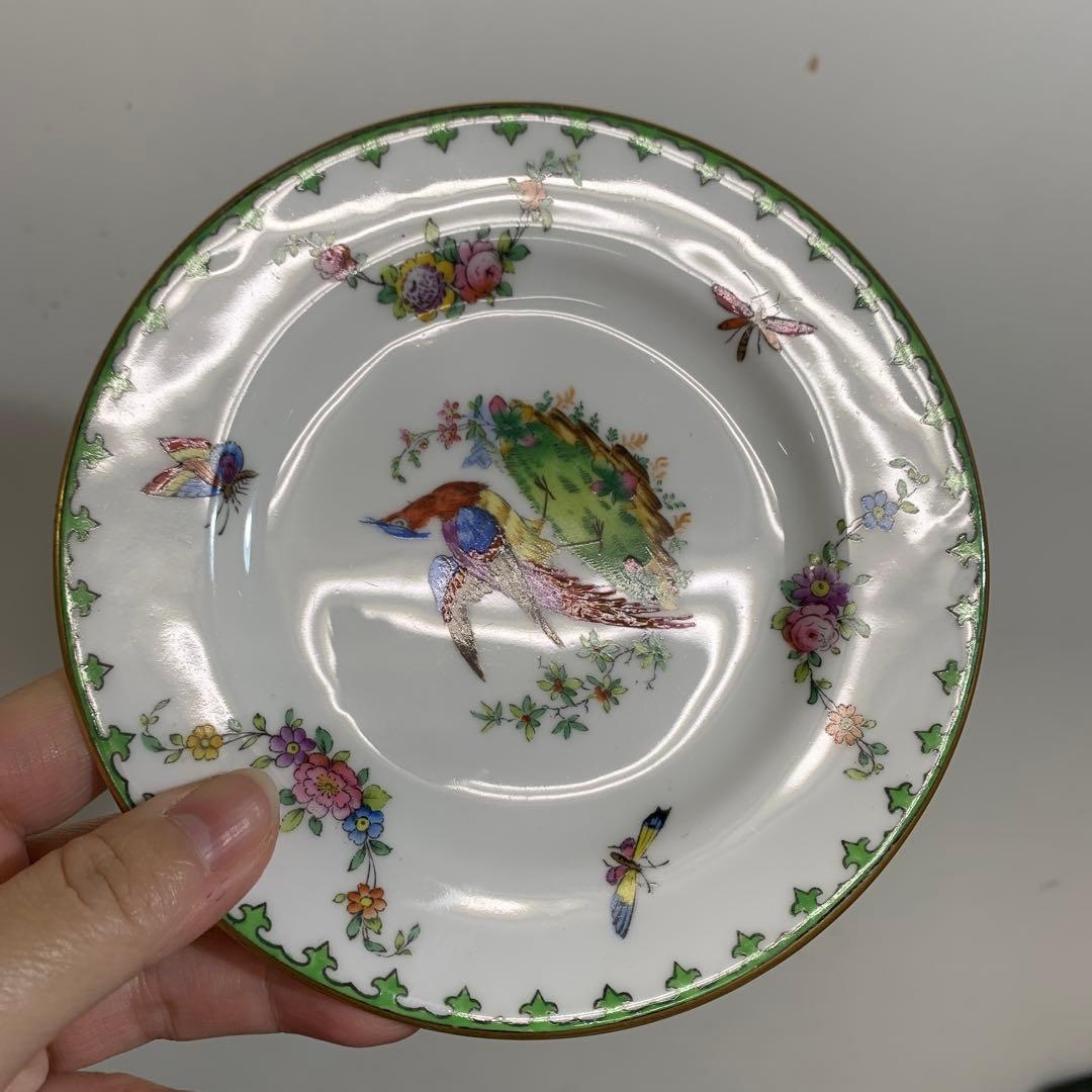 アンティーク食器 Copeland Spode コープランド・スポード 鳥