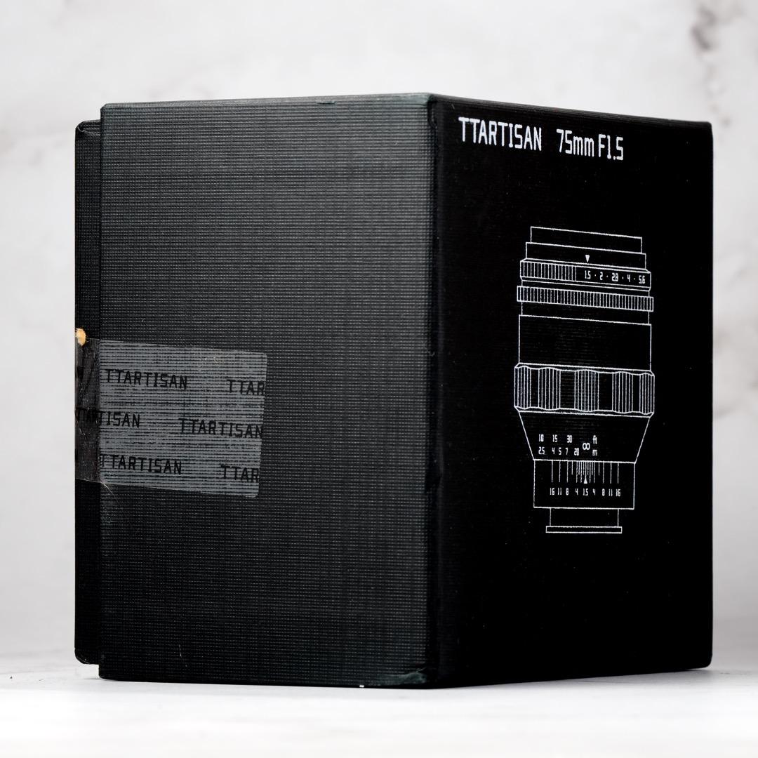 新品未開封 TTArtisan 75mm F1.5 M42 単焦点 スワリーボケ