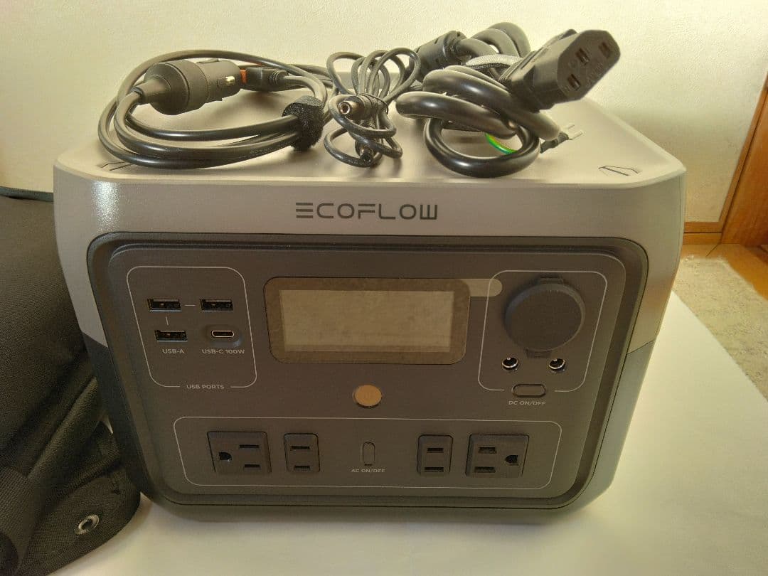 エコフローリバー2マックス　ポータル電源　専用バッグセット