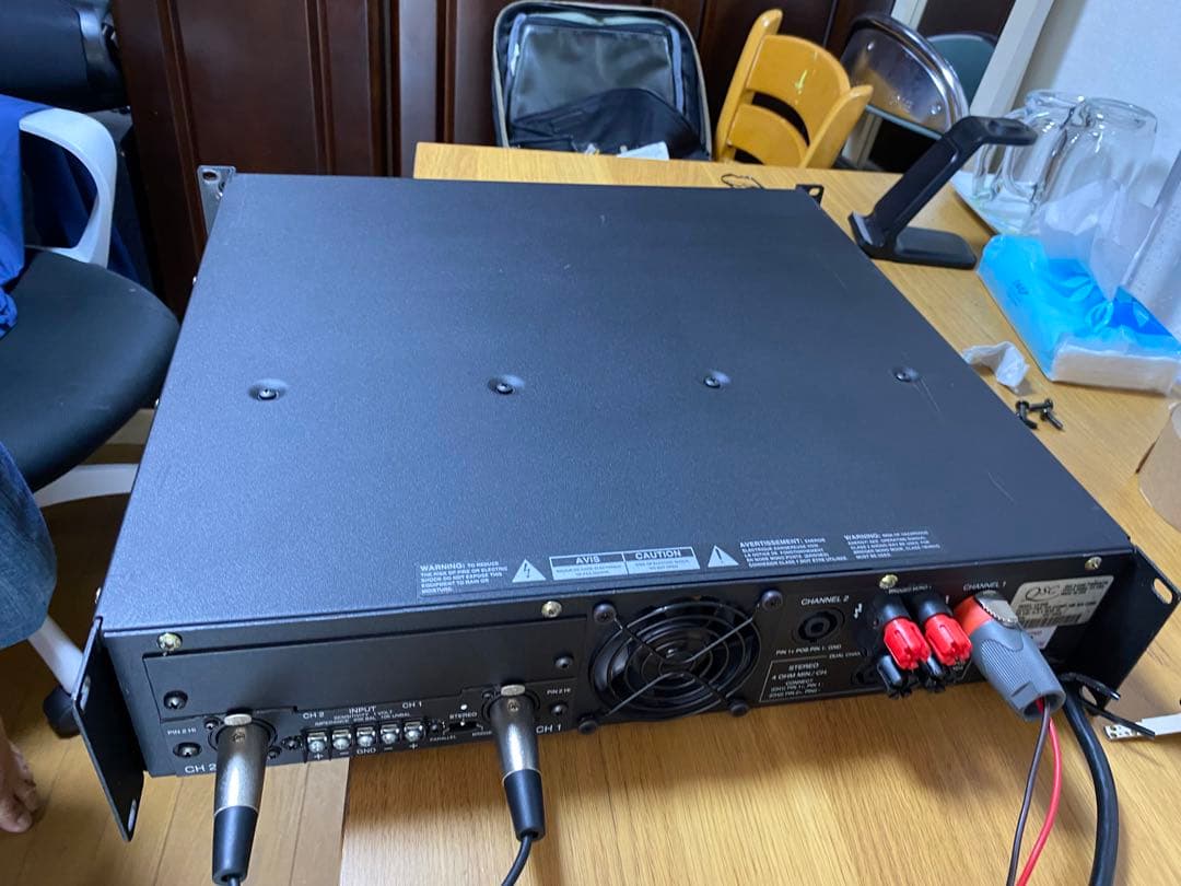 QSC EX1600 PAアンプ ステレオパワーアンプ 2CH 高出