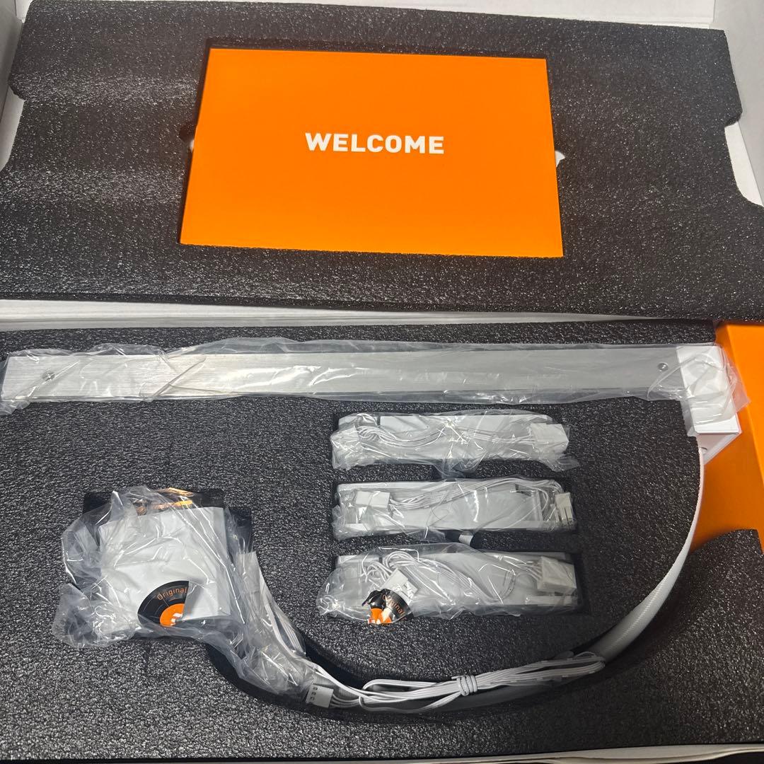 PC用ファン・クーラー EK Nucleus AIO CR360 Lux D-RGB - White