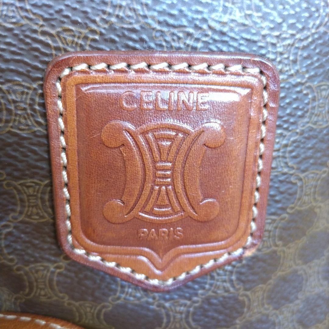 CELINE セリーヌマカダムバケットバッグ