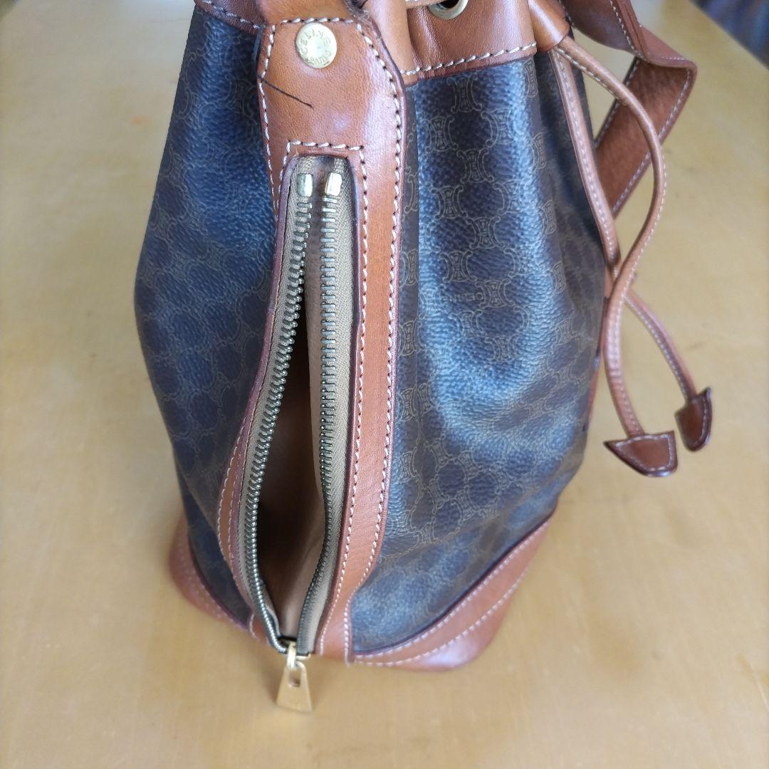 CELINE セリーヌマカダムバケットバッグ