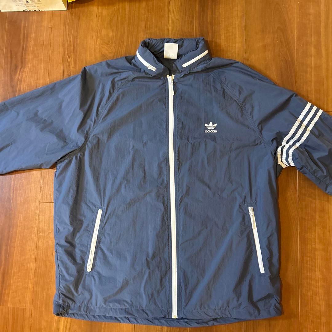 adidas ウィンドブレーカー パンツセット ネイビー