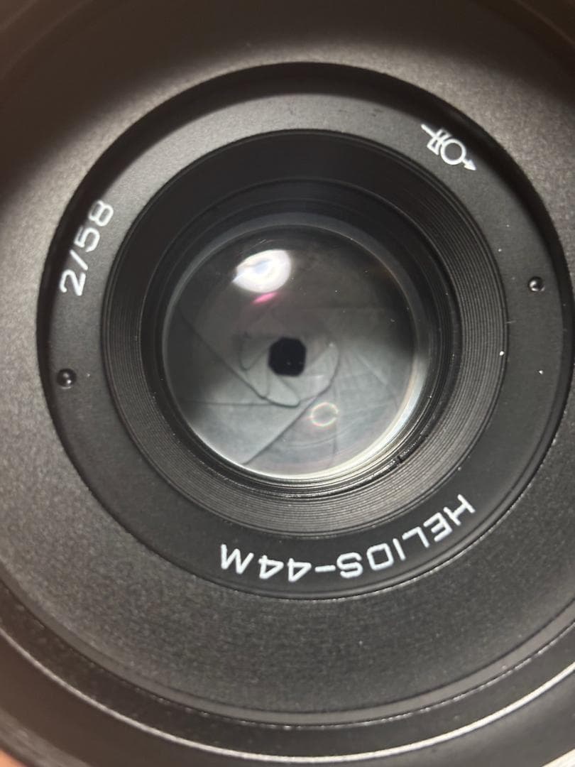 Anamorphic Helios 44M 58mm EFマウント F2