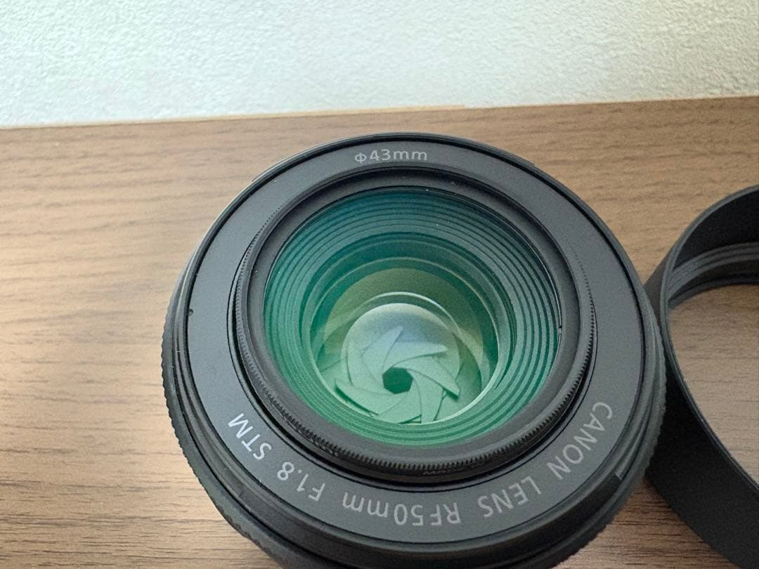 レンズ(単焦点) canon rf 50mm f1.8 stm