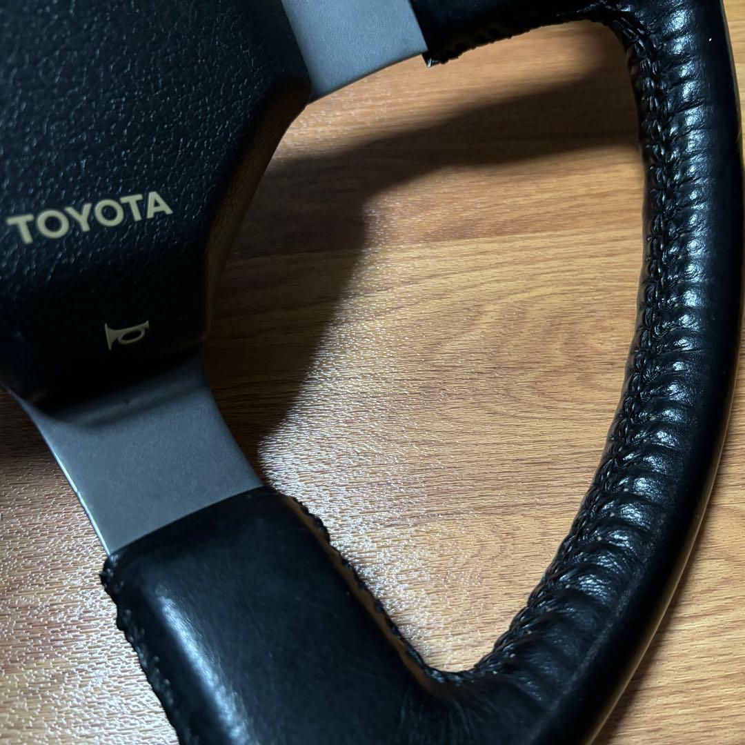 【希少】トヨタ AE86 純正 ステアリング ハンドル