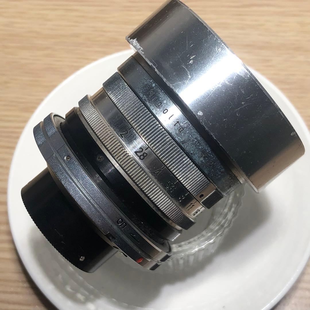 ケース付MINOLTA SUPERA ROKKOR CHIYOKO 5cm f2