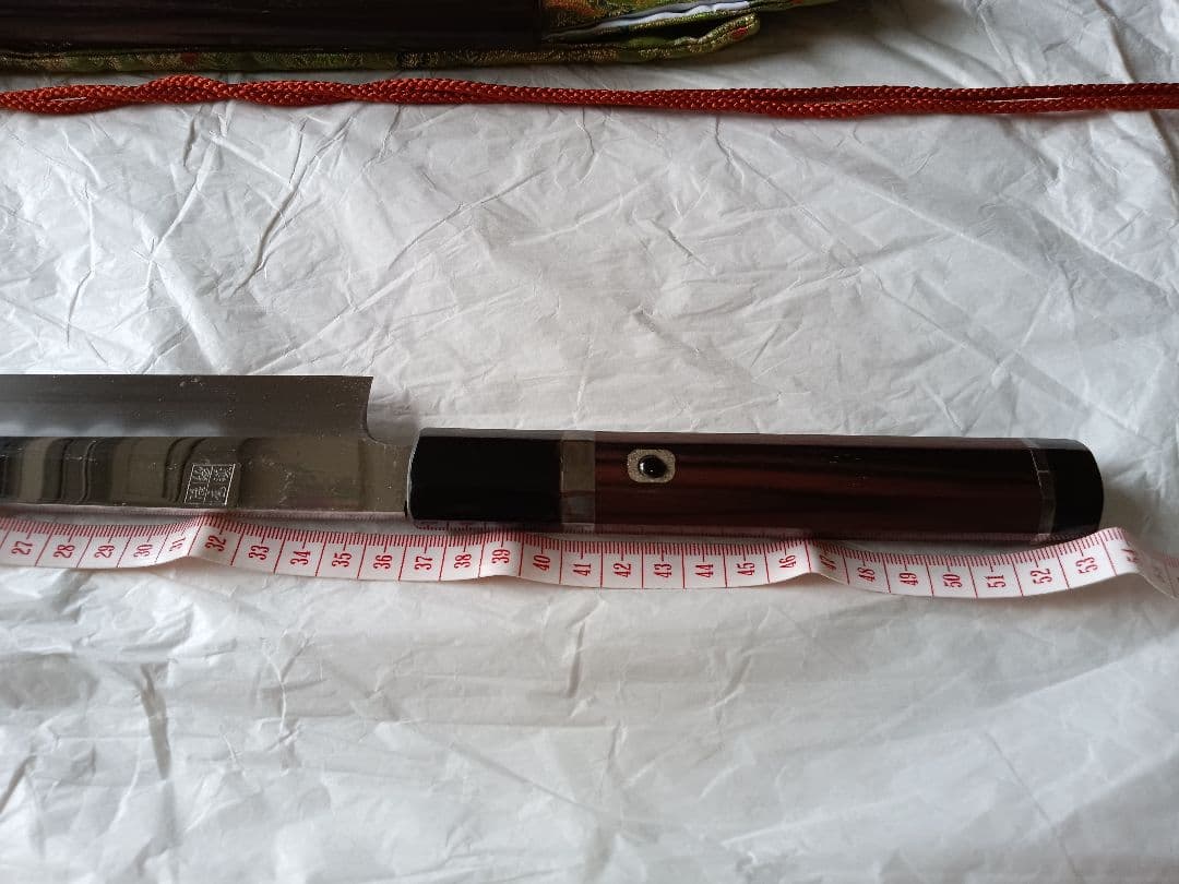 水野製作所 柳刃包丁 鞘付き