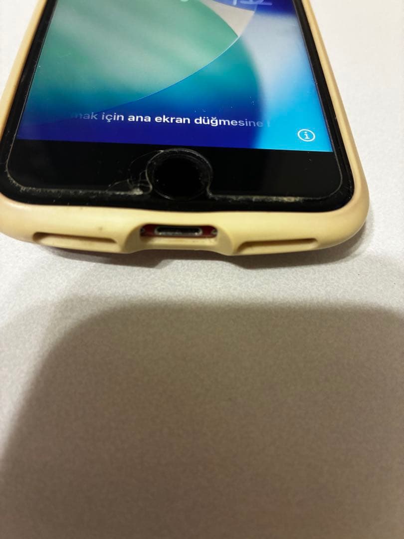 み*の様 iPhone SE (第2世代) 赤 リング付きケース