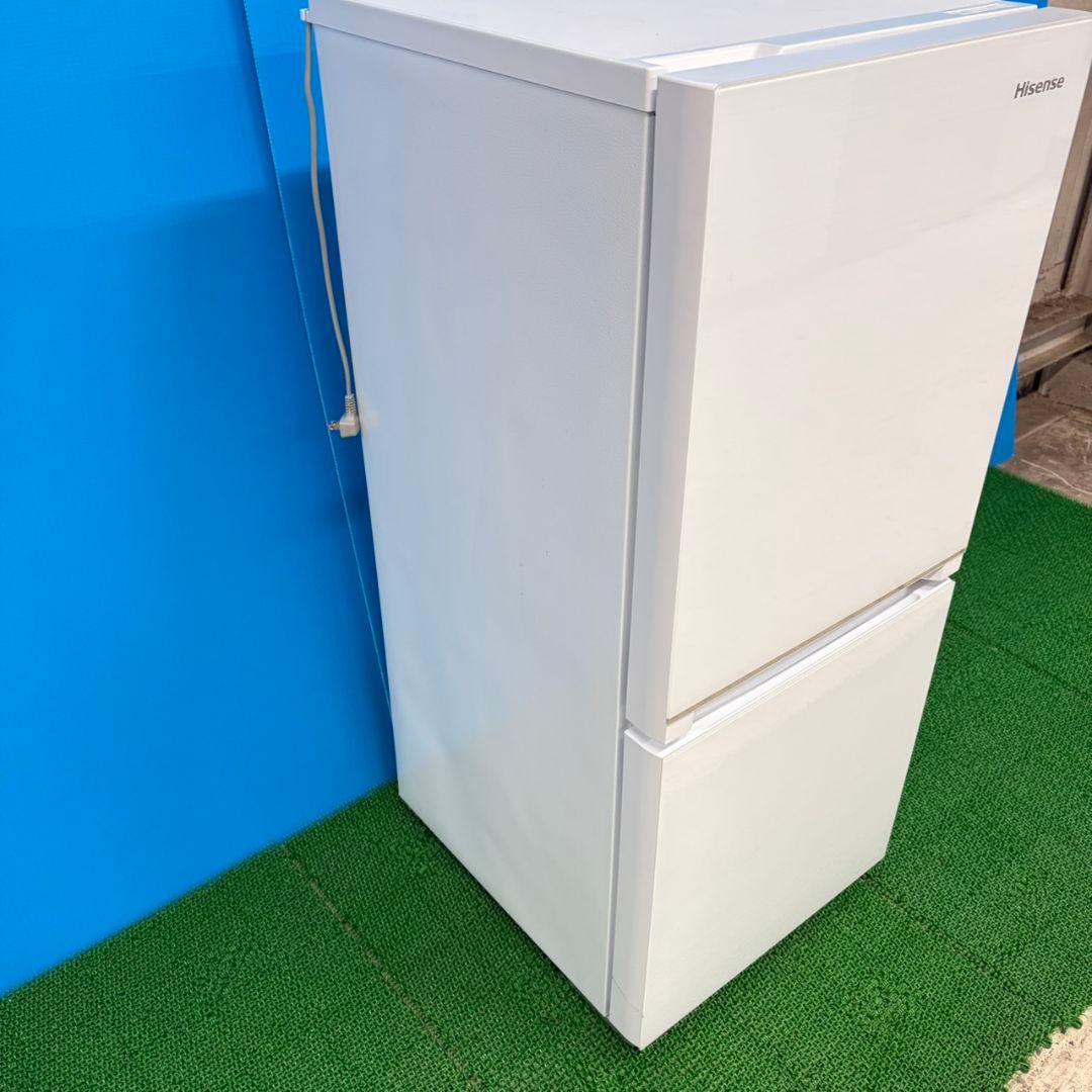 627 ガラスパネル　冷蔵庫　100Ｌ強　小型　一人暮らし　右開き　2ドア