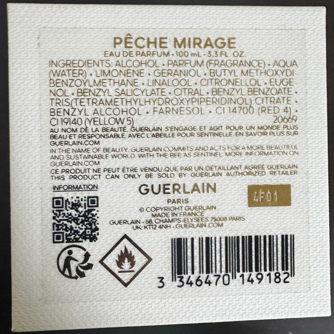 GUERLAIN PÊCHE MIRAGE 100ml