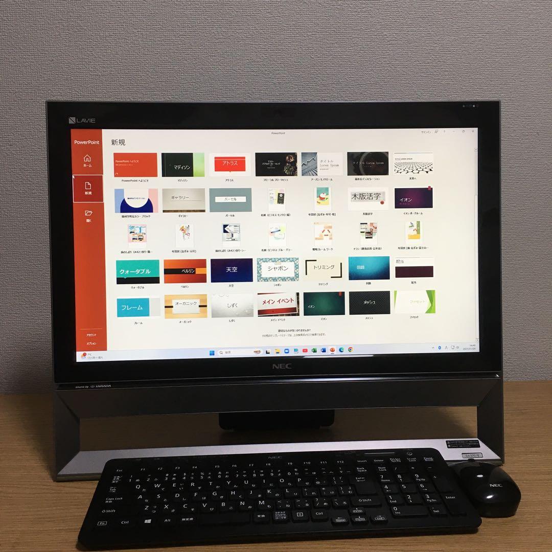 すぐ使えます!! NEC LAVIE 一体型 デスクトップ Win11 地デジ
