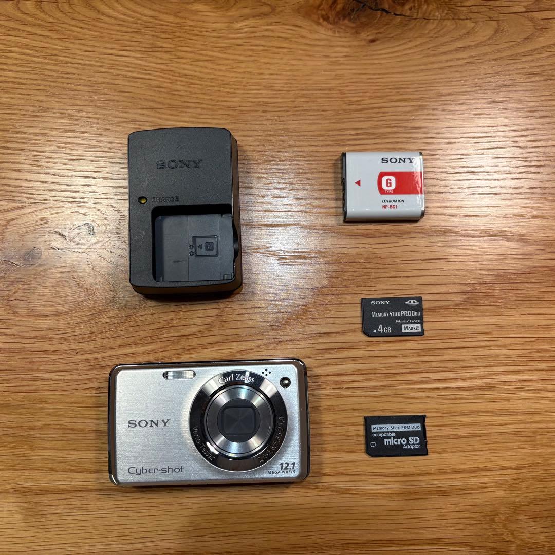 SONY CYBERSHOT DSC-W220 【撮影可 箱付き】