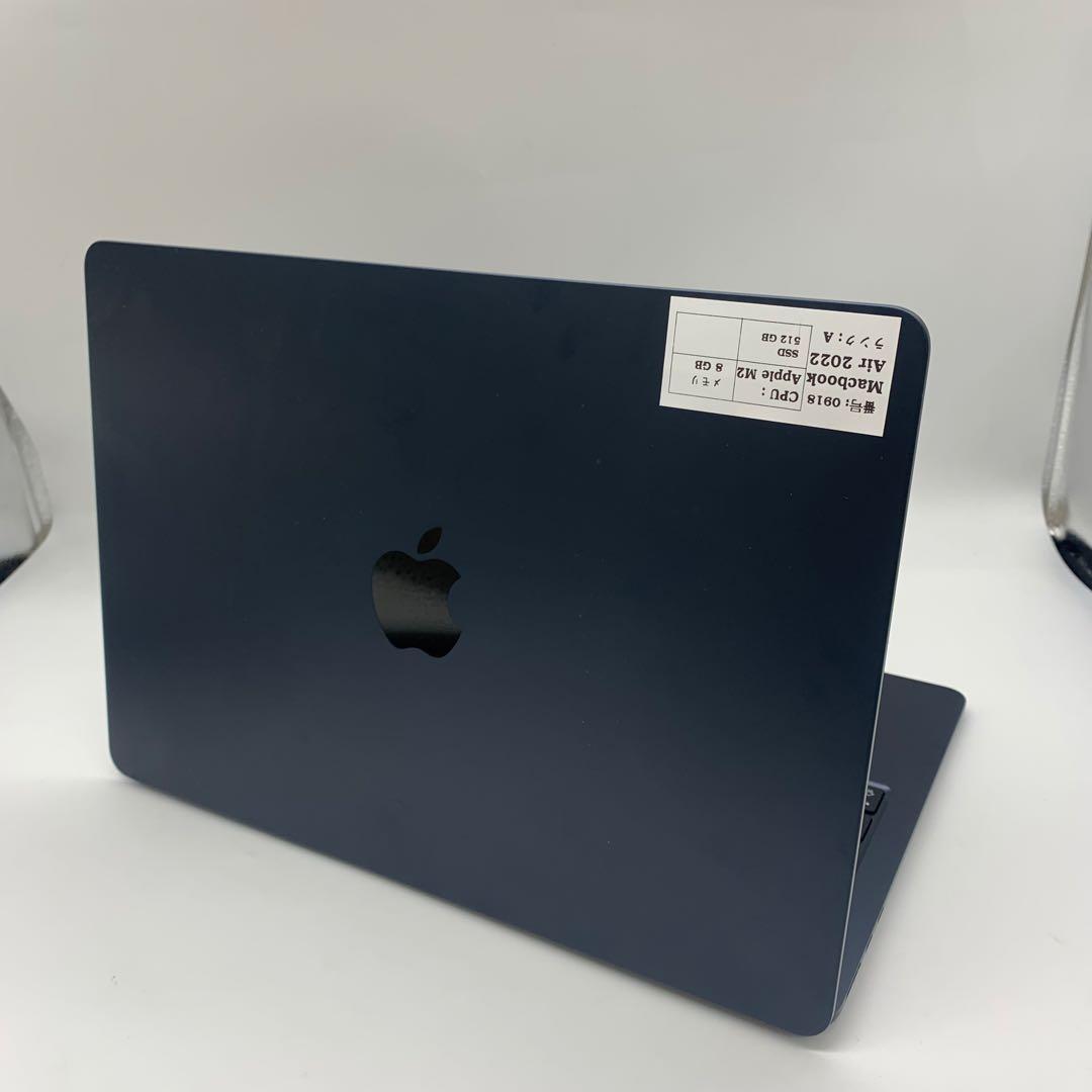 MacBook本体 Macbook Air 2022 | M2 | 8 GB | 512 GB