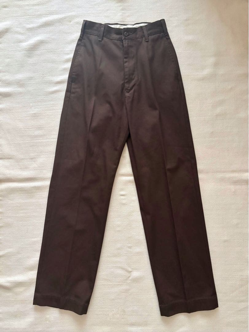 パンツ THE SHINZONE WASHED HIGH WAIST CHINO/P0